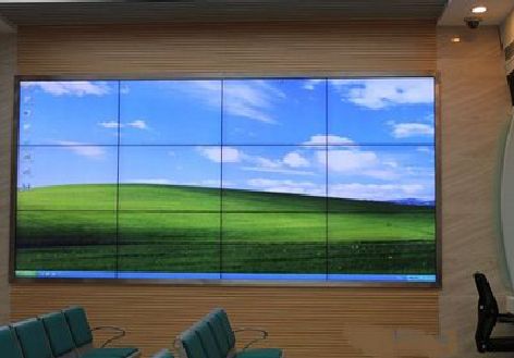 新余液晶拼接屏的另类用法。